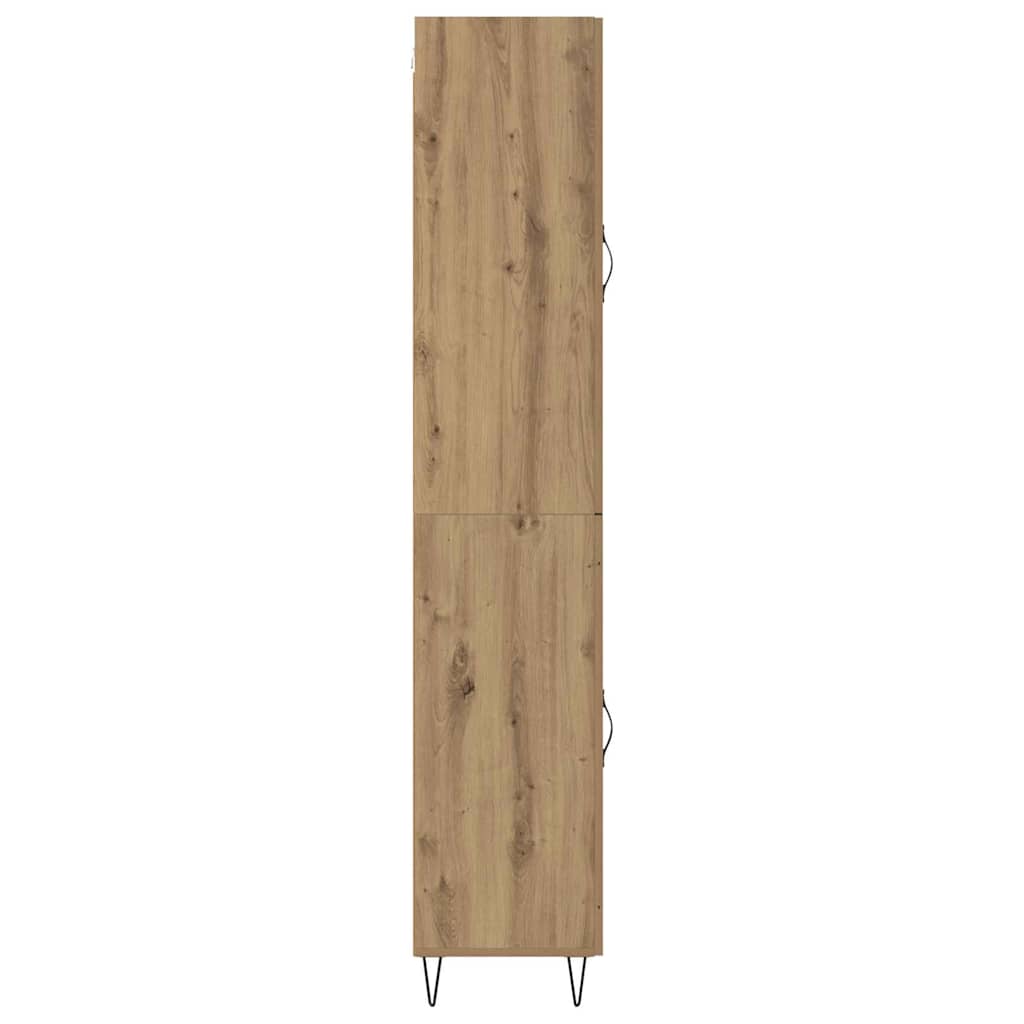 Høyskap Artisan Eik 34,5 x 34 x 90 cm Konstruert tre