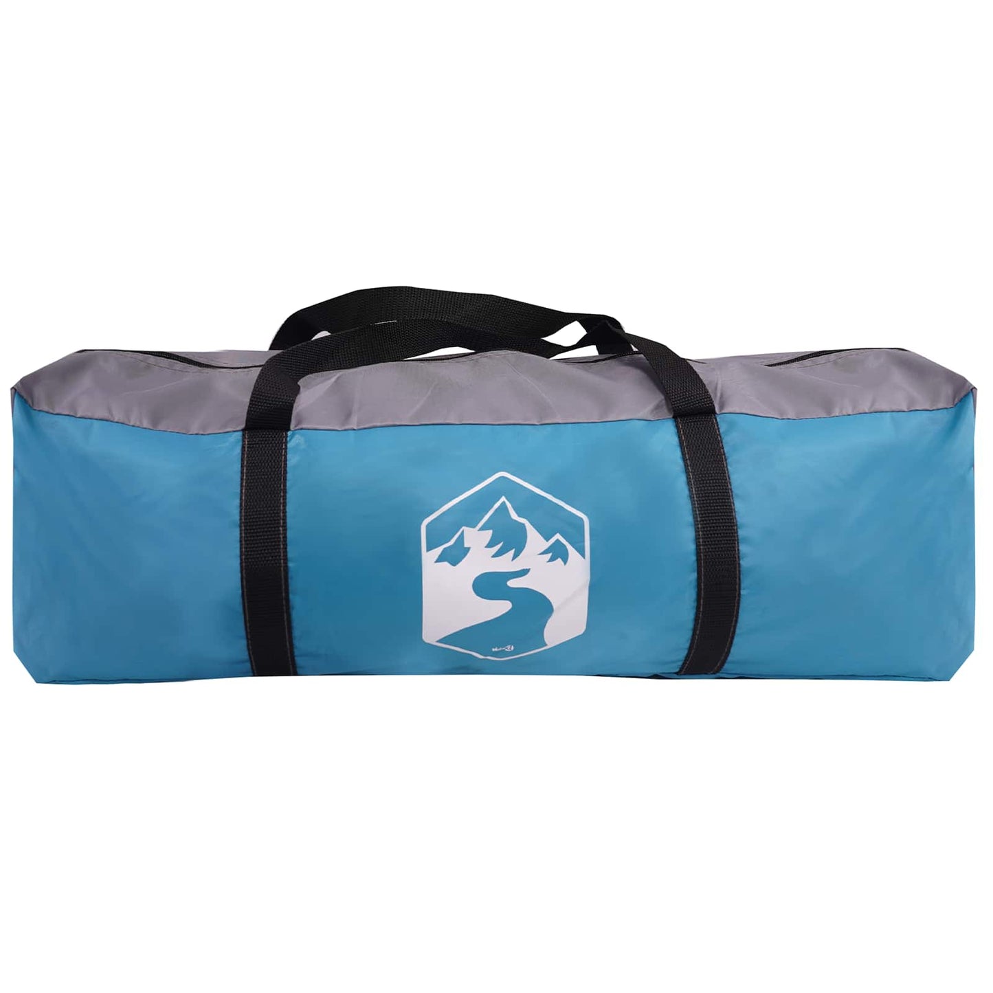 Kuppeltelt med avtagbart regntak Blå 4 personer