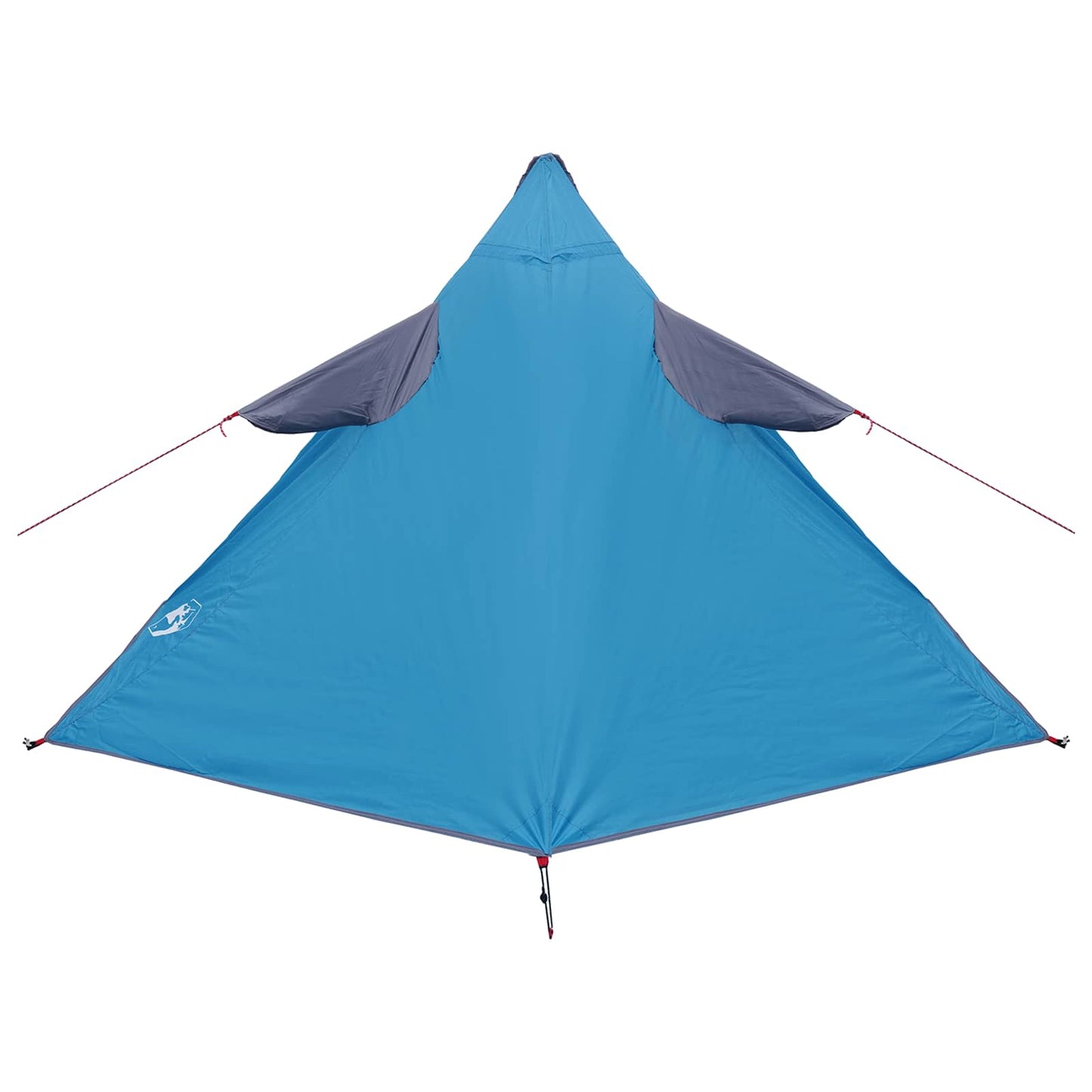 2-i-1 Regn Poncho med Hette Blå 262 x 126 x 130 cm