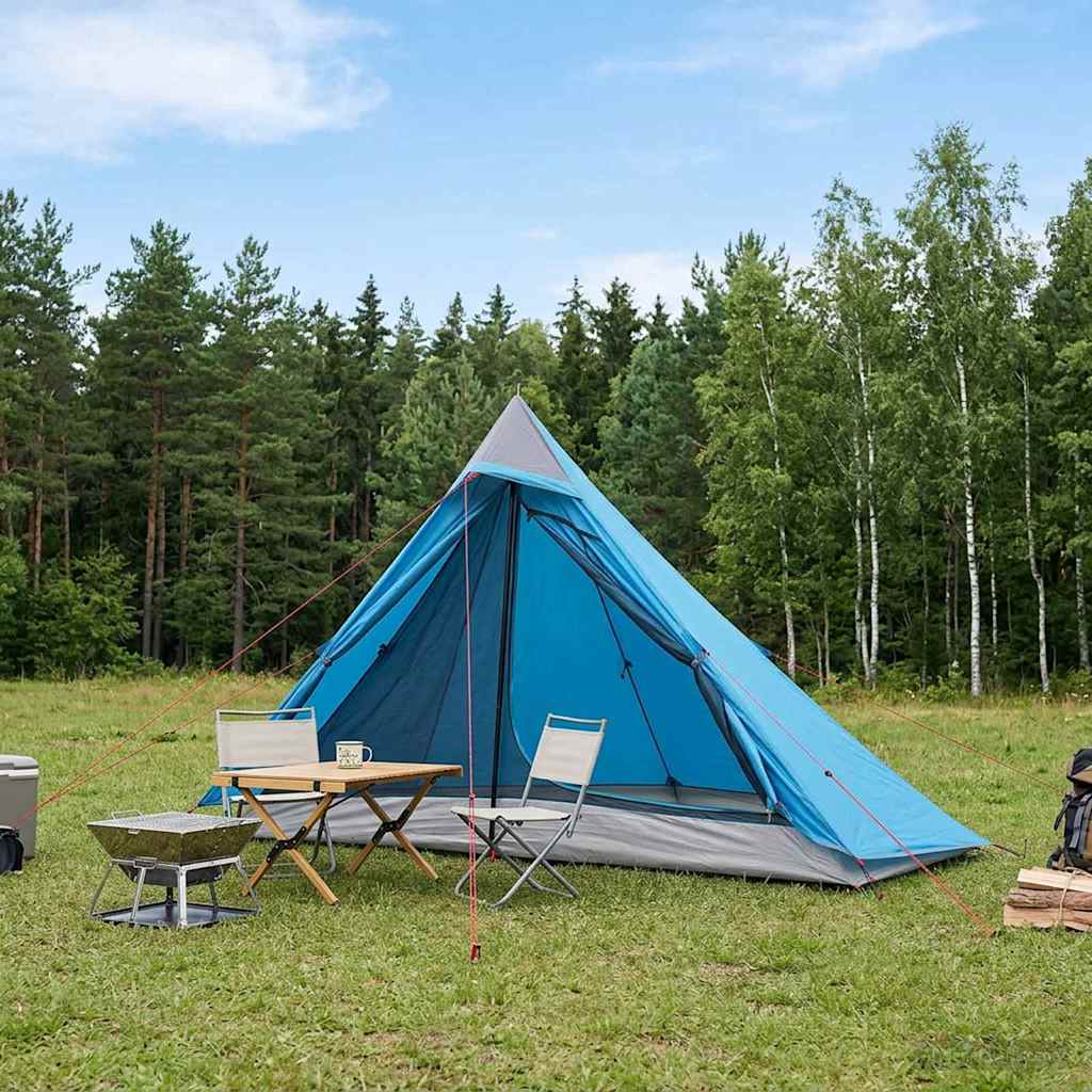 Ryggsekk Telt Blå 222 x 85 x 125 cm