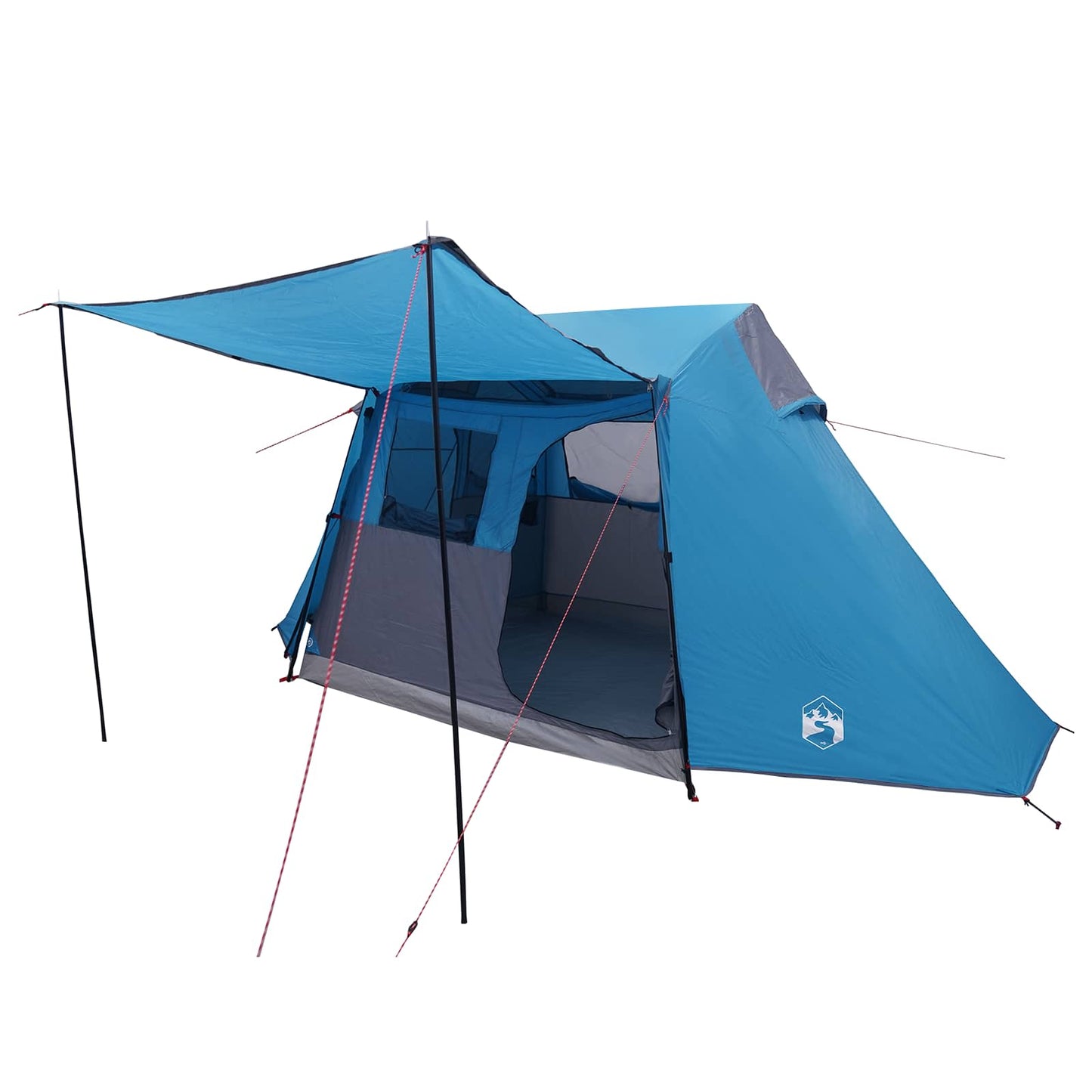 Tunneltelt Blå 475 x 220 x 192 cm 185T Polyester med PU Belegg