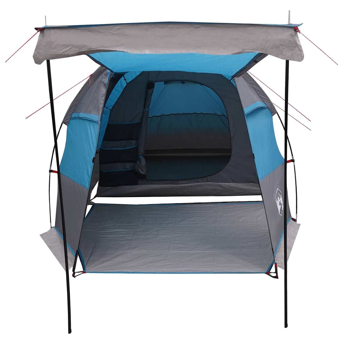 Tunneltelt Blå 390 x 215 x 152 cm 185T Polyester med PU Belegg