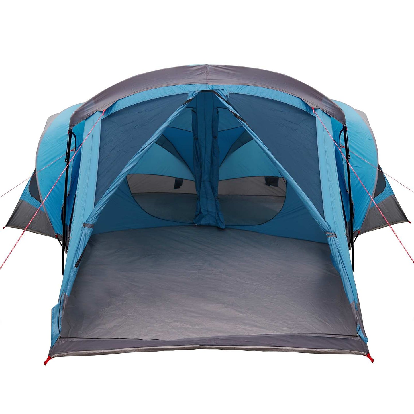 Familietelt Blå 550 x 555 x 208 cm 185T Polyester med PU Belegg
