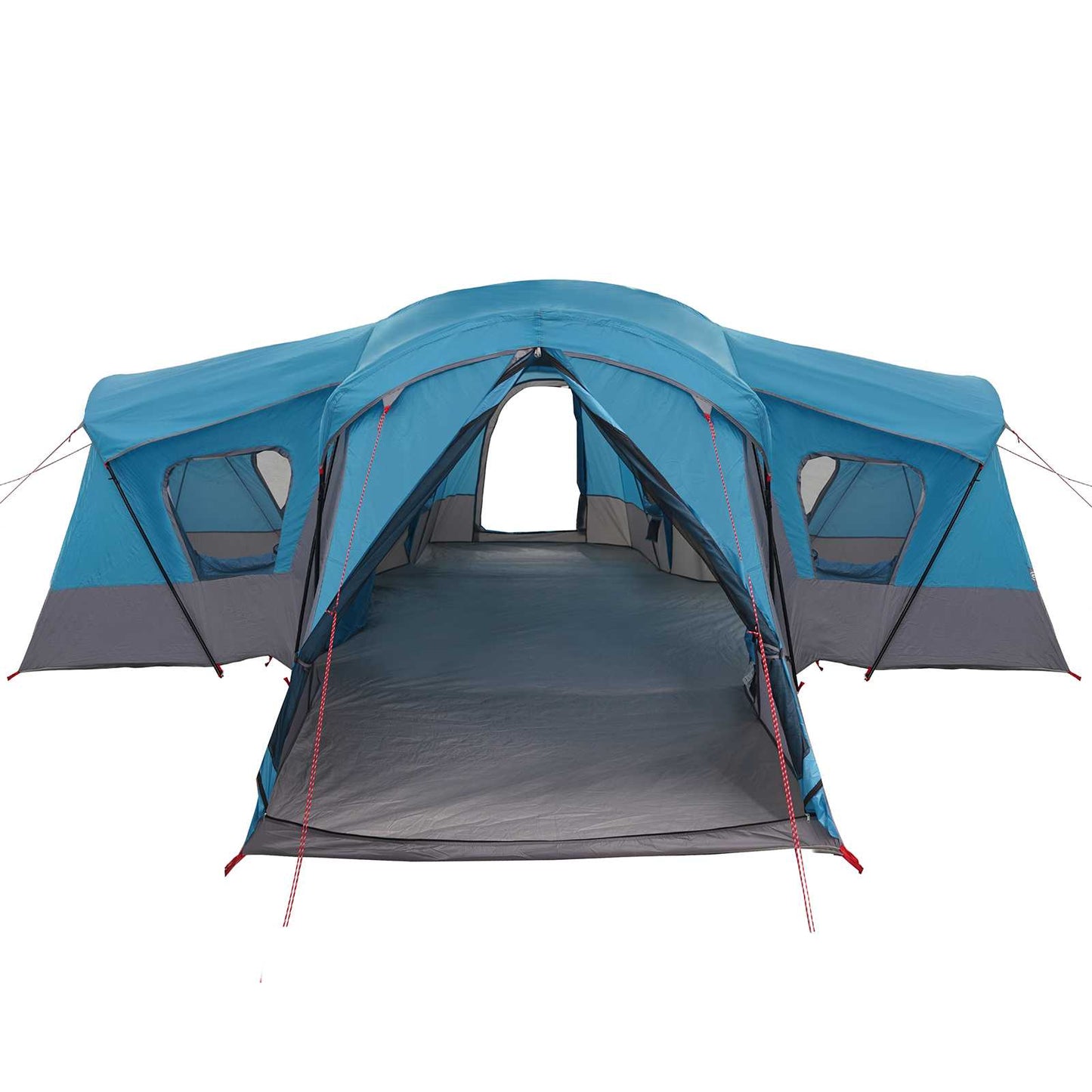 Familietelt Blå 610 x 610 x 210 cm 185T Polyester med PU Belegg