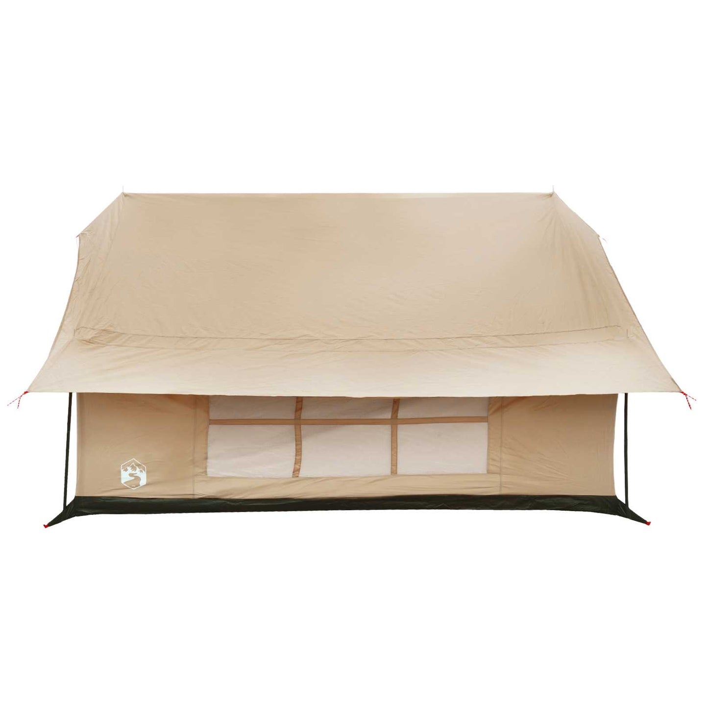 Hyttetelt Krem 340 x 246 x 210 cm Syntetisk bomull