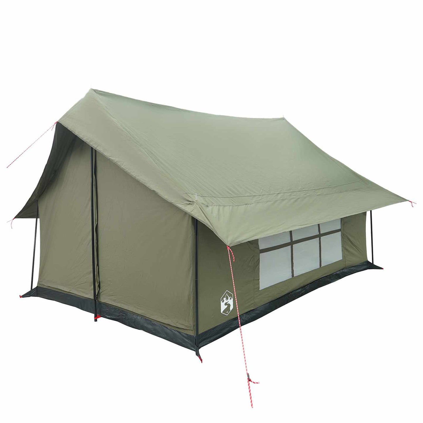 Hyttetelt Army grønn 340 x 246 x 210 cm Syntetisk bomull