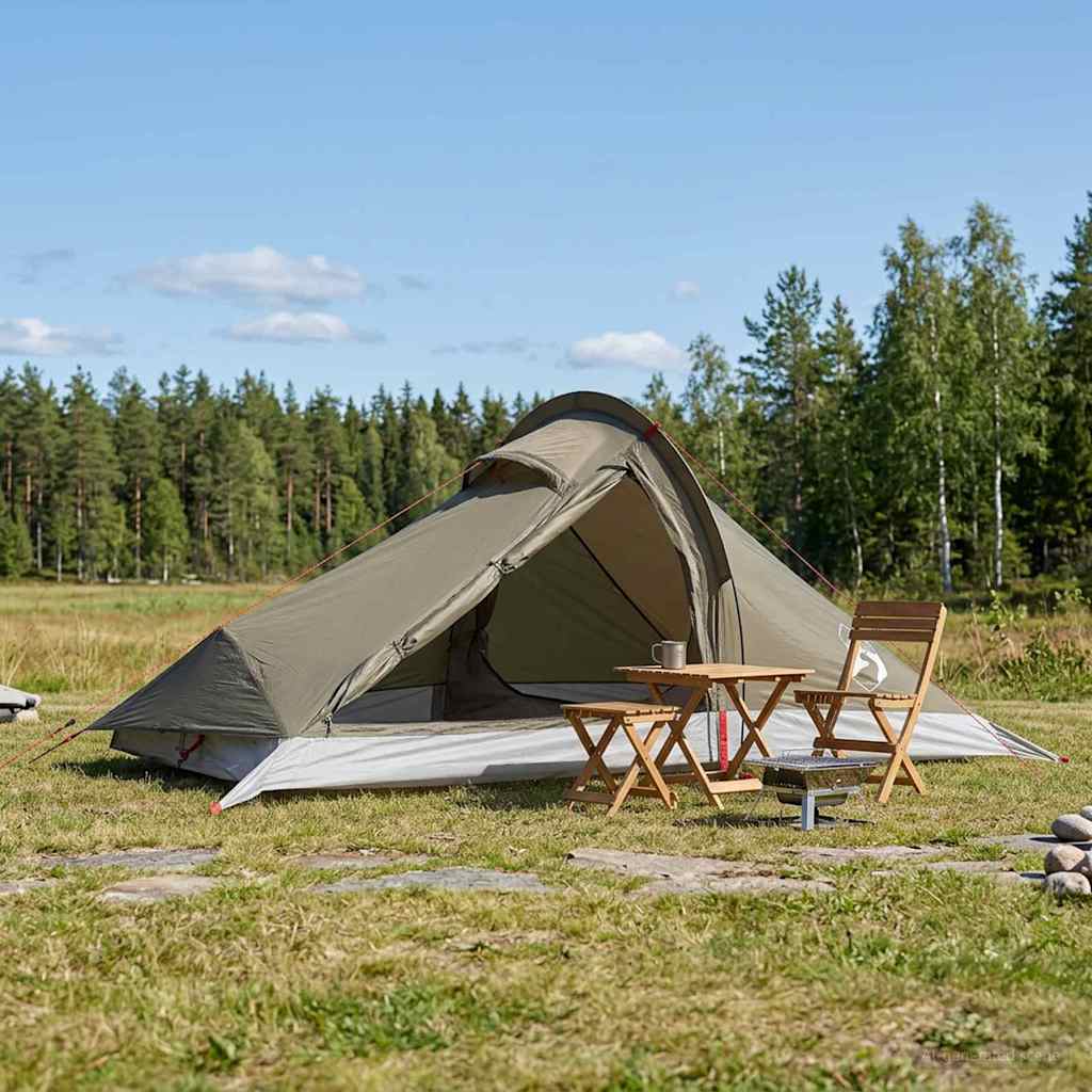 Ryggsekk Telt Brun og Grå 4 personer