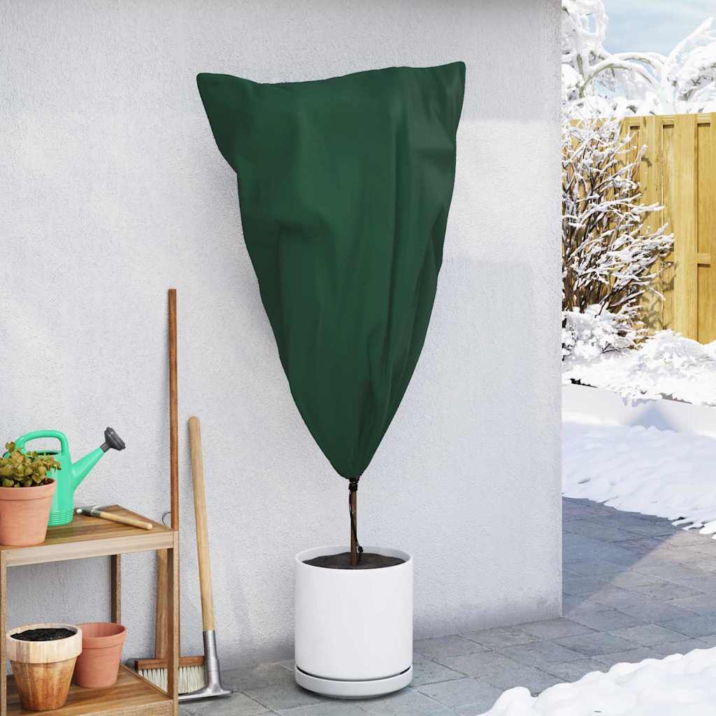 Frostbeskyttelse Plantefleece Dekker 10 pcs grønn 0,8 x 1,2 m