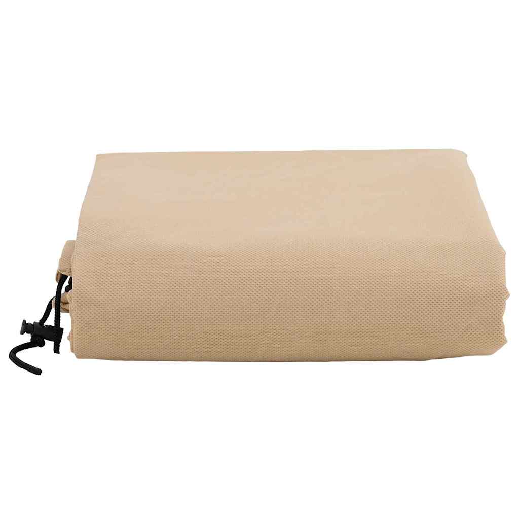 Frostbeskyttelse Plantefleece Dekker 5 pcs Beige 1,55 x 1 m