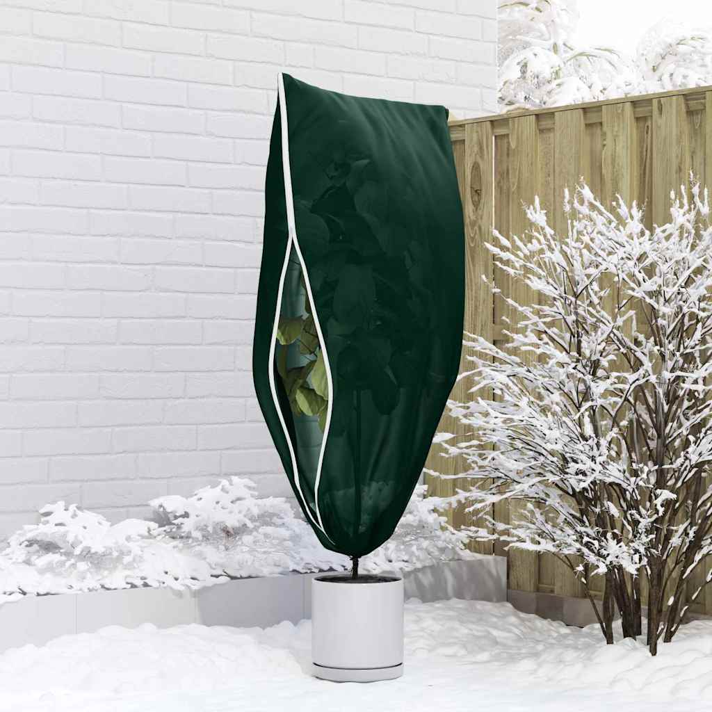 Frostbeskyttelse Plantefleece Dekker 5 pcs grønn 1,55 x 1 m