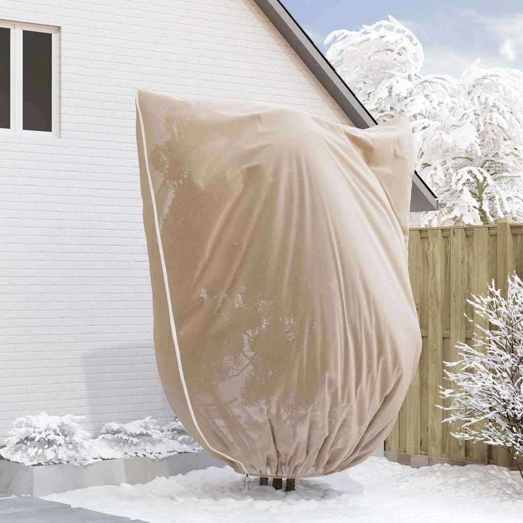 Frostbeskyttelse Plantefleece Dekker Beige 3,5 x 2,5 m