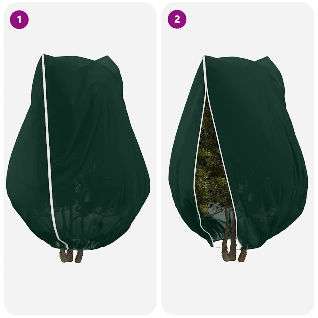 Frostbeskyttelse Plantefleece Dekker grønn 3,5 x 2,5 m
