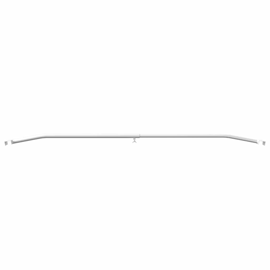 Presenningbeslag for tilhengere 4 pcs sølv 100-145 cm Aluminium
