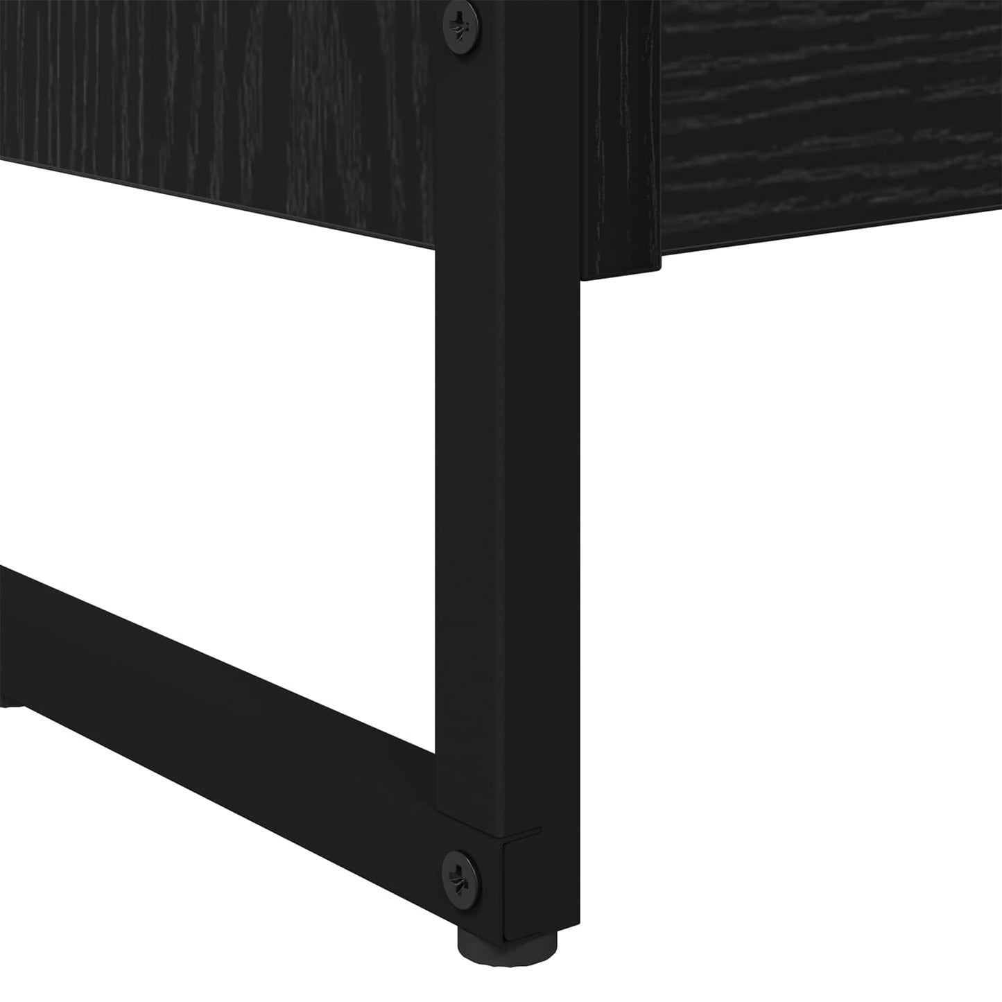 Bokskap 60 x 30 x 189,5 cm Konstruert tre Svart Eik