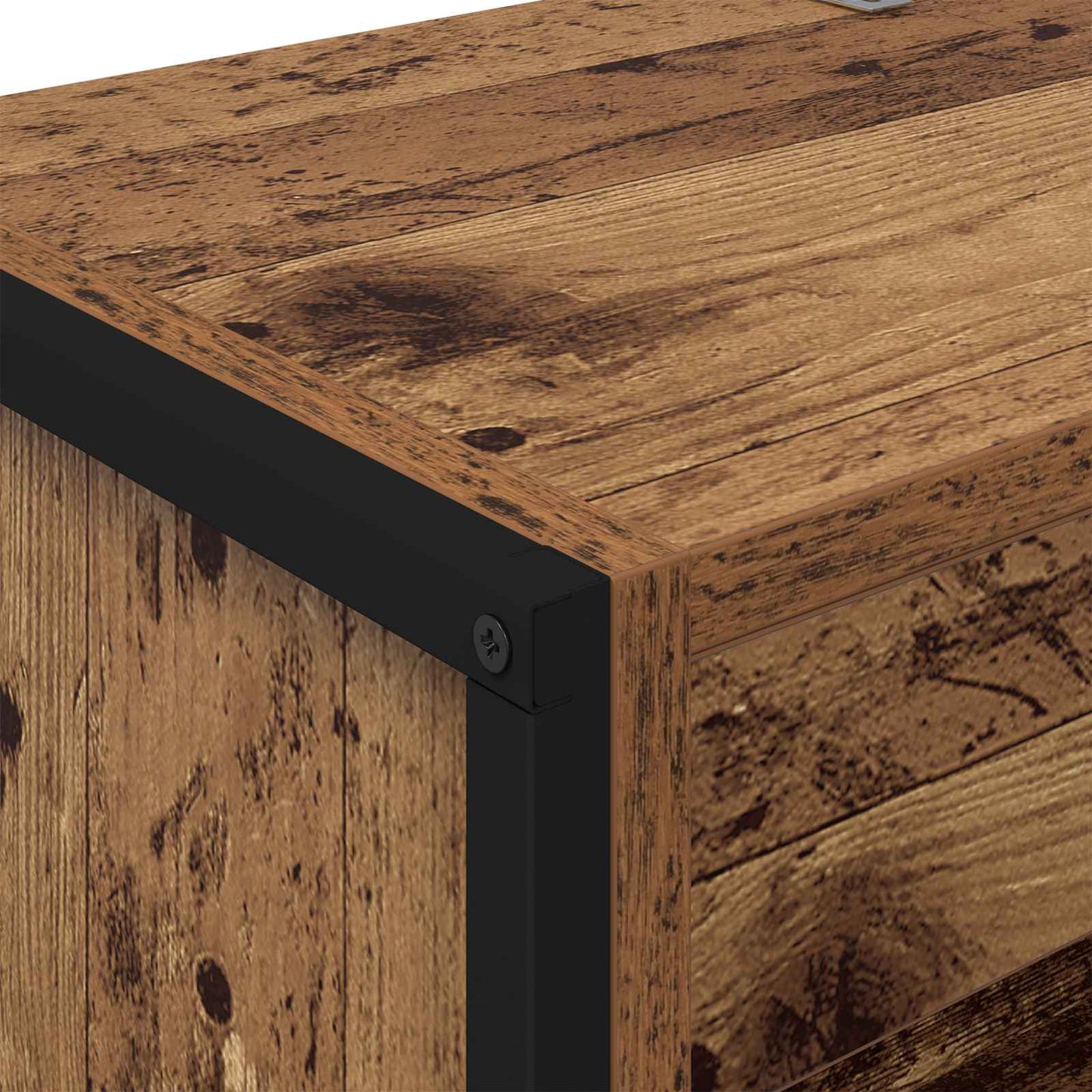 Bokskap 60 x 30 x 189,5 cm Konstruert tre Gamle tre