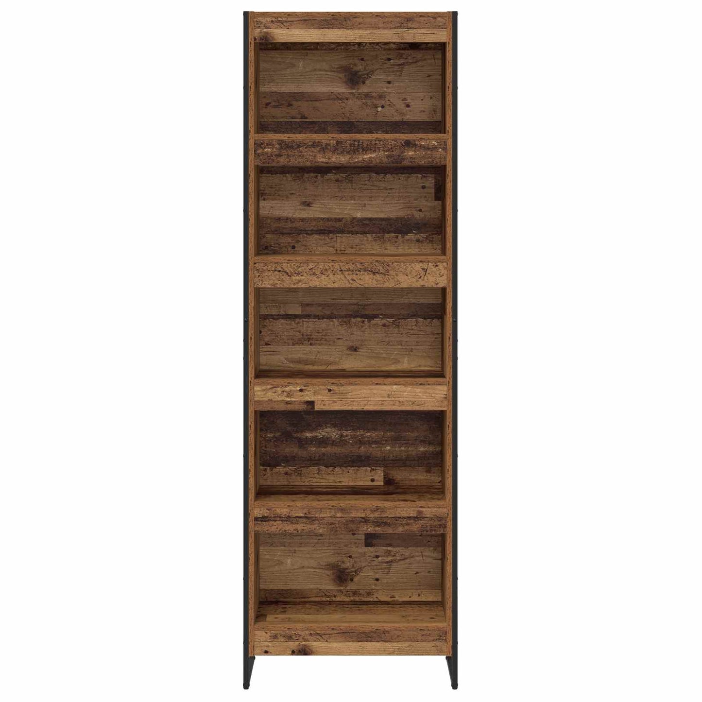 Bokskap 60 x 30 x 189,5 cm Konstruert tre Gamle tre