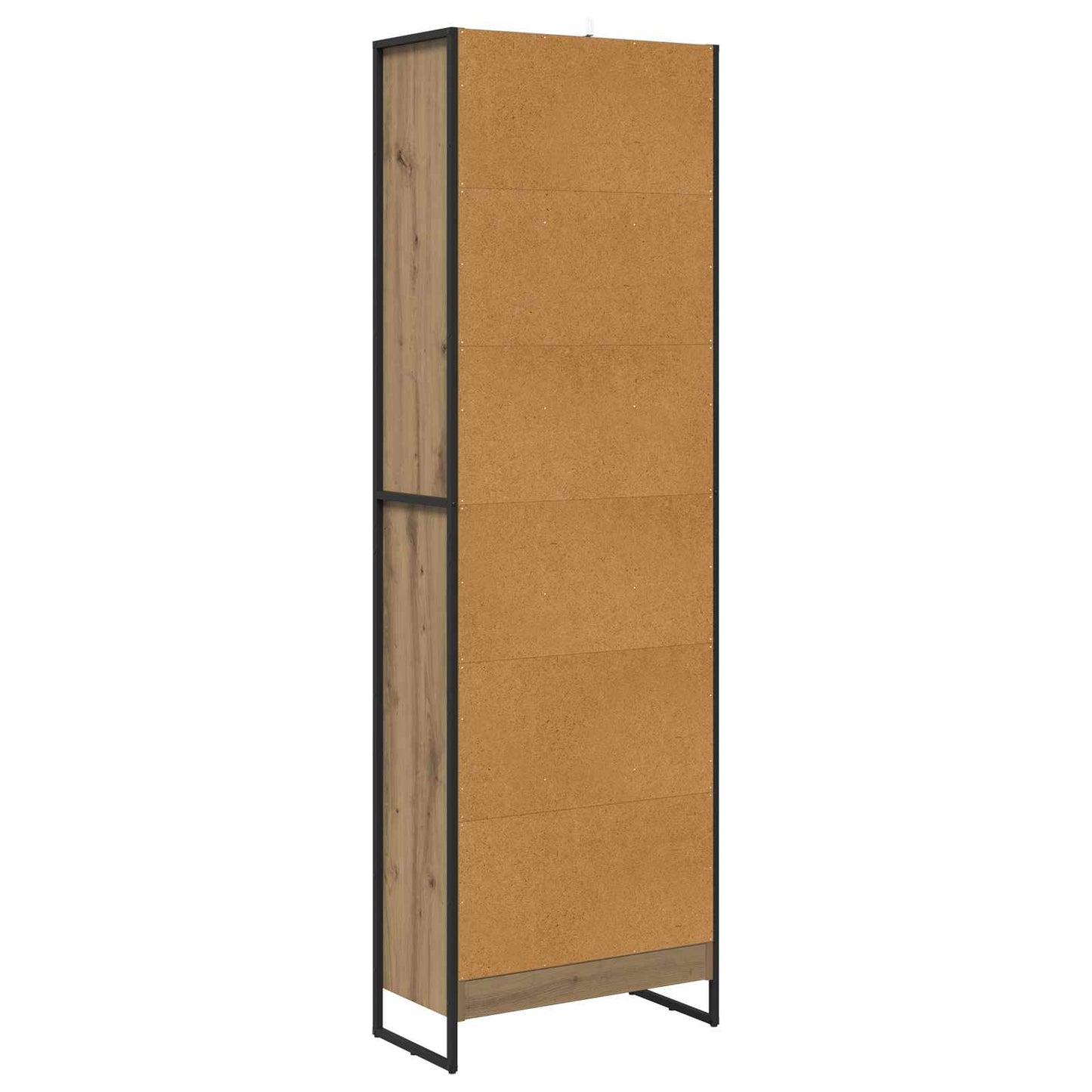 Bokskap 60 x 30 x 189,5 cm Konstruert tre Kunstnerisk Eik