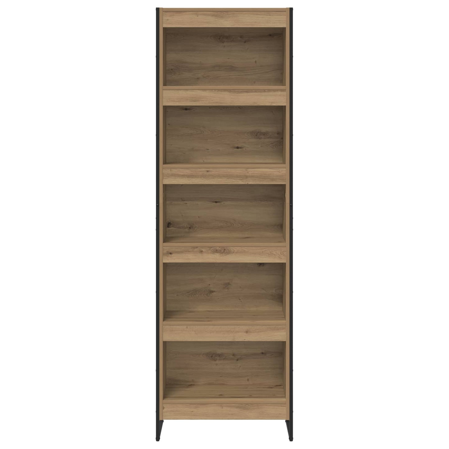 Bokskap 60 x 30 x 189,5 cm Konstruert tre Kunstnerisk Eik