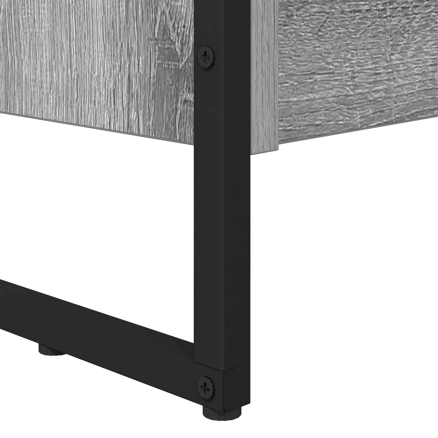 Bokskap 80 x 30 x 155 cm Konstruert tre Grå Sonoma
