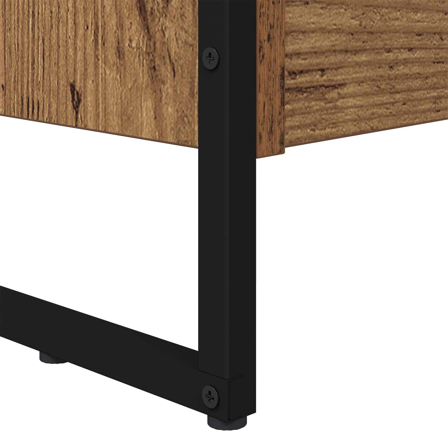 Bokskap 80 x 30 x 189,5 cm Konstruert tre Gamle tre
