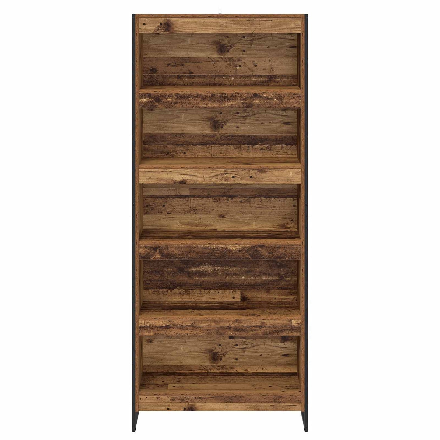 Bokskap 80 x 30 x 189,5 cm Konstruert tre Gamle tre