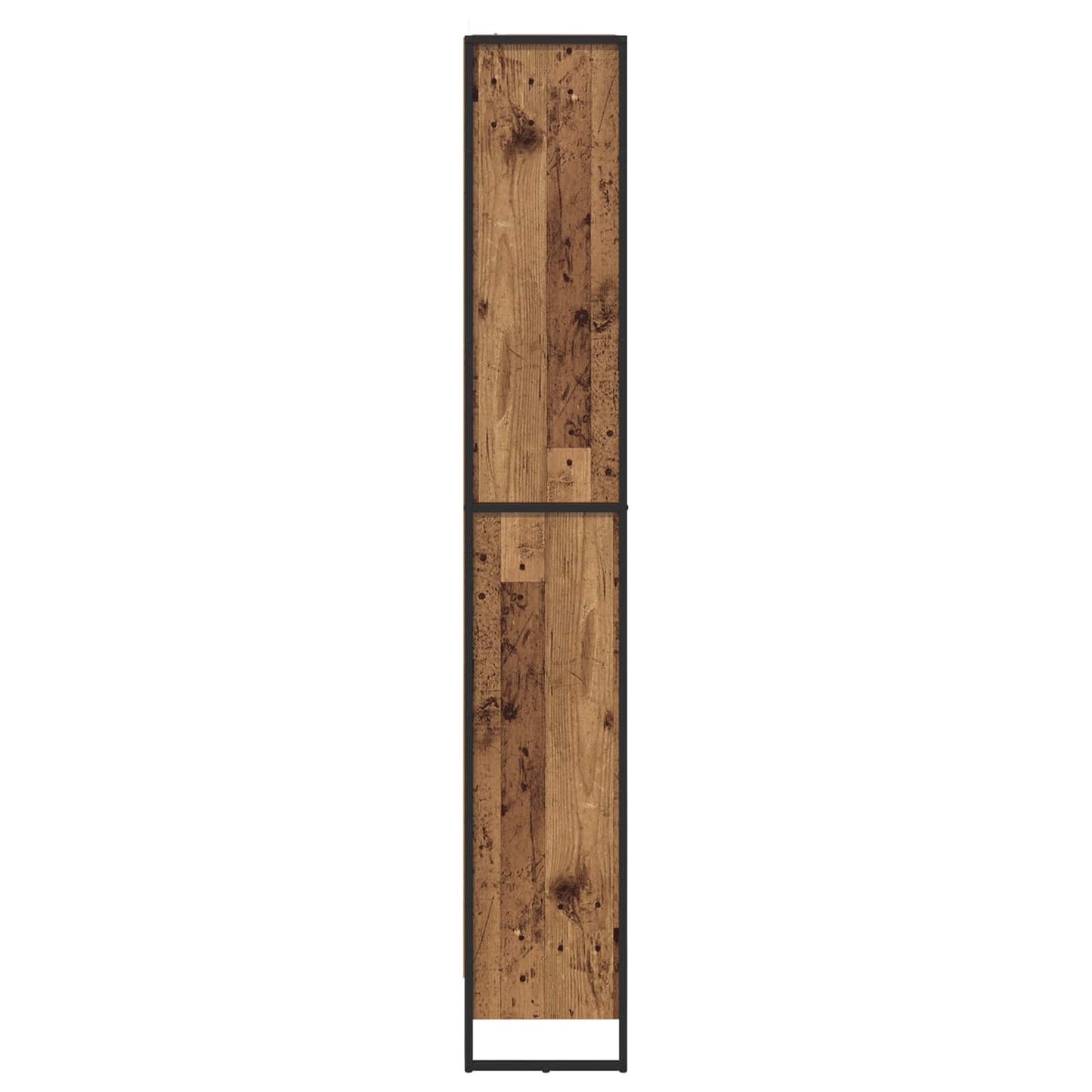 Bokskap 80 x 30 x 189,5 cm Konstruert tre Gamle tre