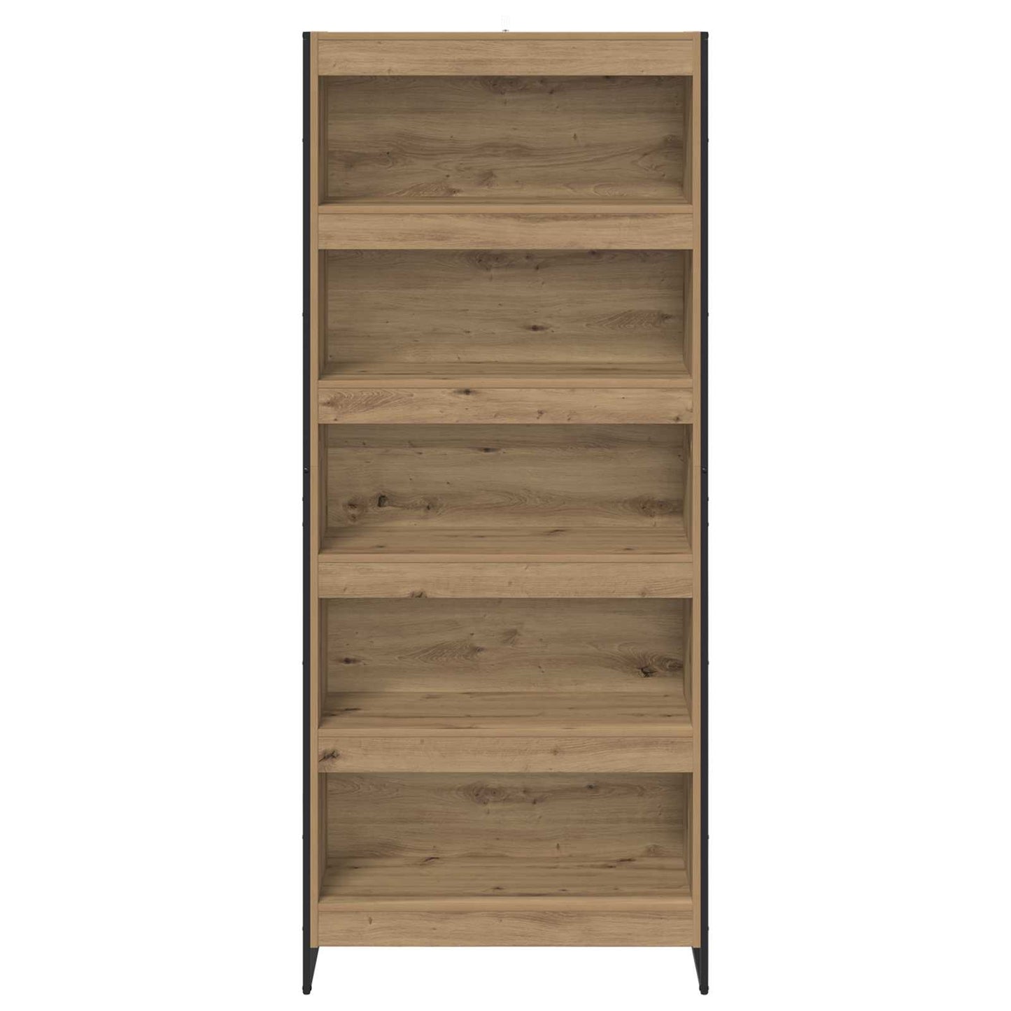 Bokskap 80 x 30 x 189,5 cm Konstruert tre Kunstnerisk Eik
