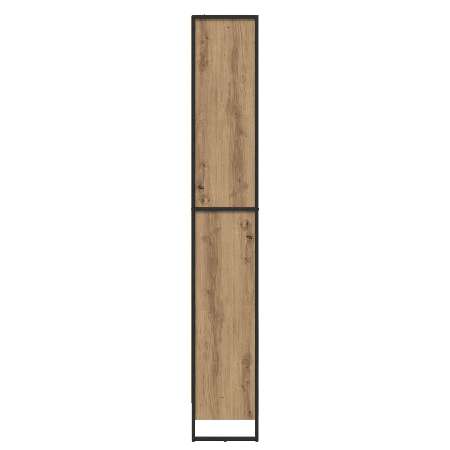 Bokskap 80 x 30 x 189,5 cm Konstruert tre Kunstnerisk Eik