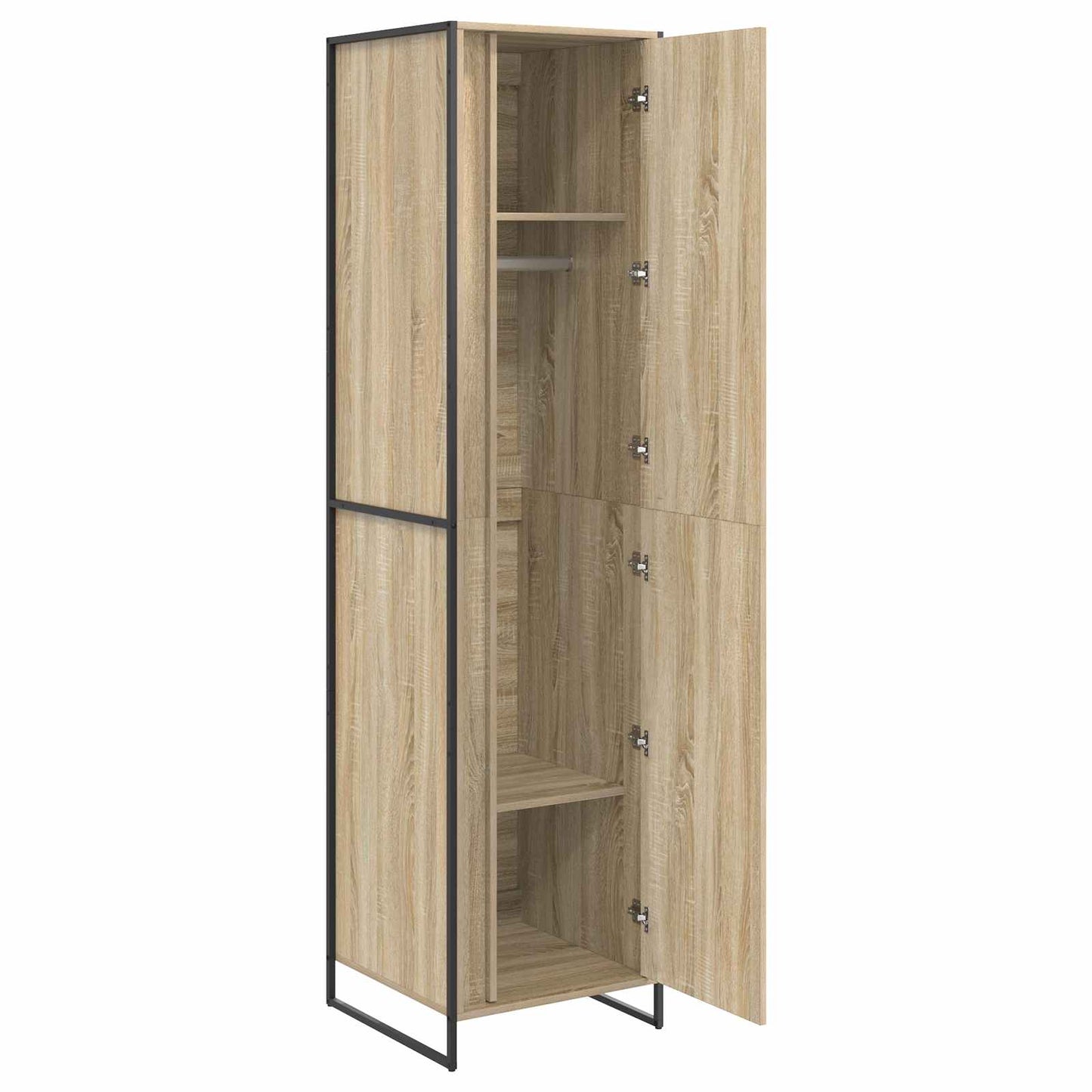 Klesskap med lagring Sonoma 50 x 50 x 200 cm Konstruert tre