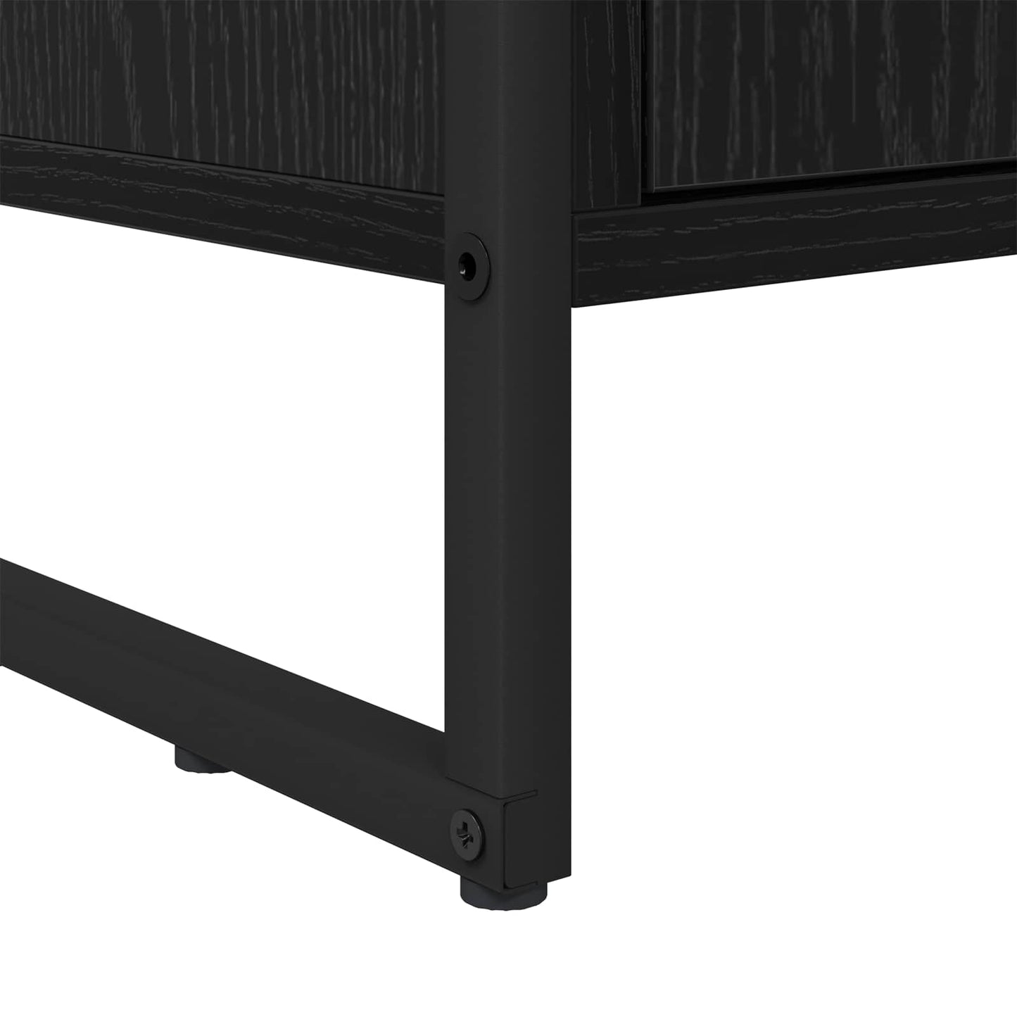 Bokskap 99,5 x 30 x 108 cm Konstruert tre Svart Eik