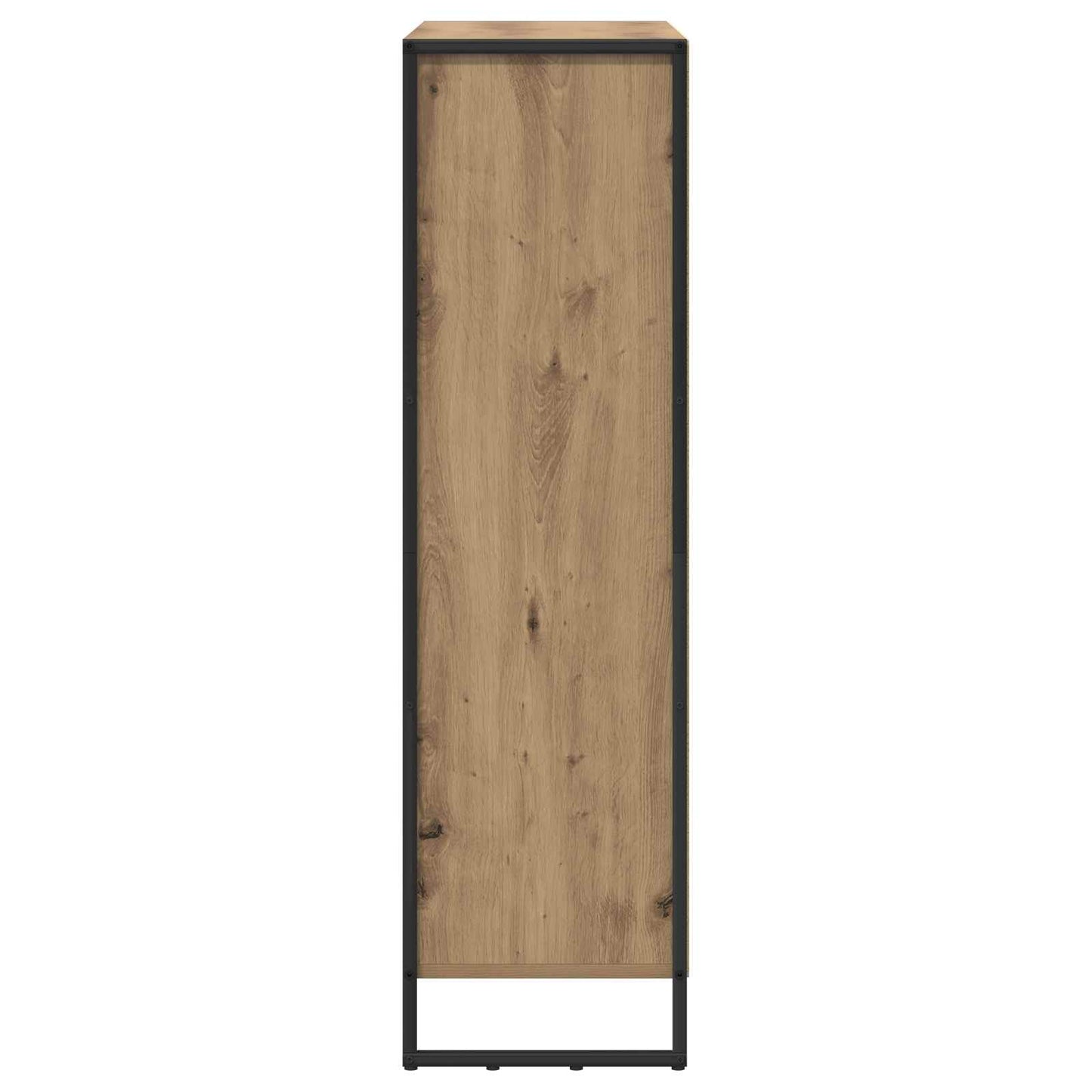 Bokskap 99,5 x 30 x 108 cm Konstruert tre Kunstnerisk Eik