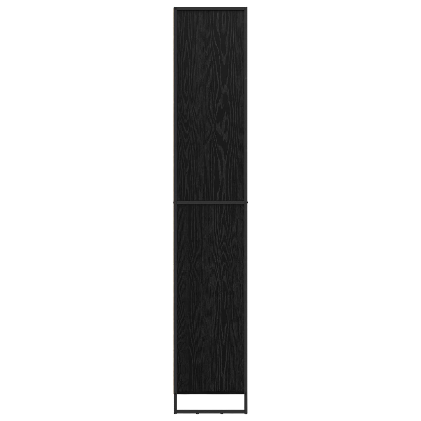 Høye Skap Svart Eik 60 x 36 x 200 cm Konstruert tre