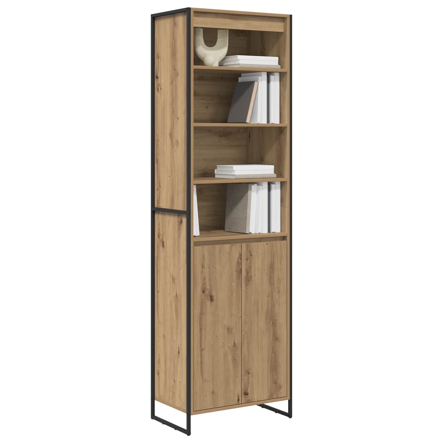 Høye Skap Kunstnerisk Eik 60 x 36 x 200 cm Konstruert tre