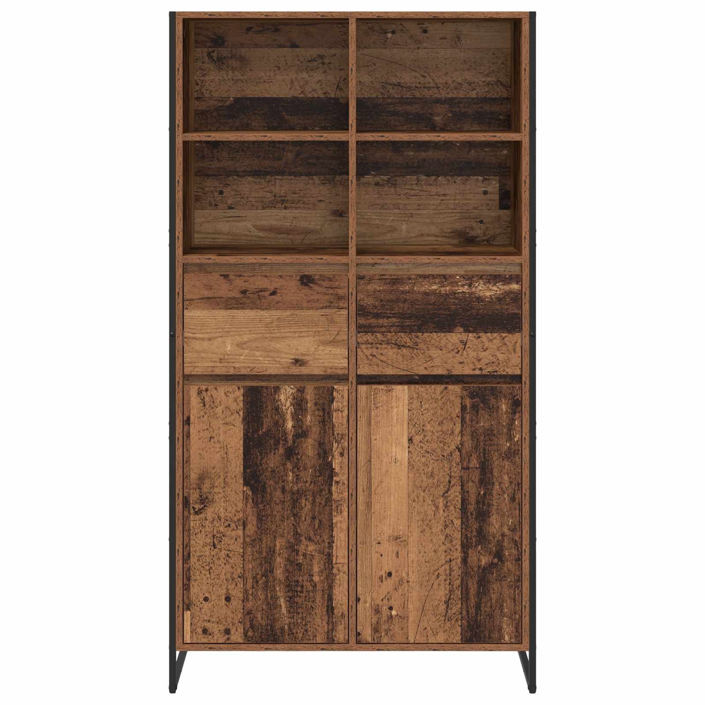 Serviesskap Gamle tre 81 x 36 x 150.5 cm Konstruert tre