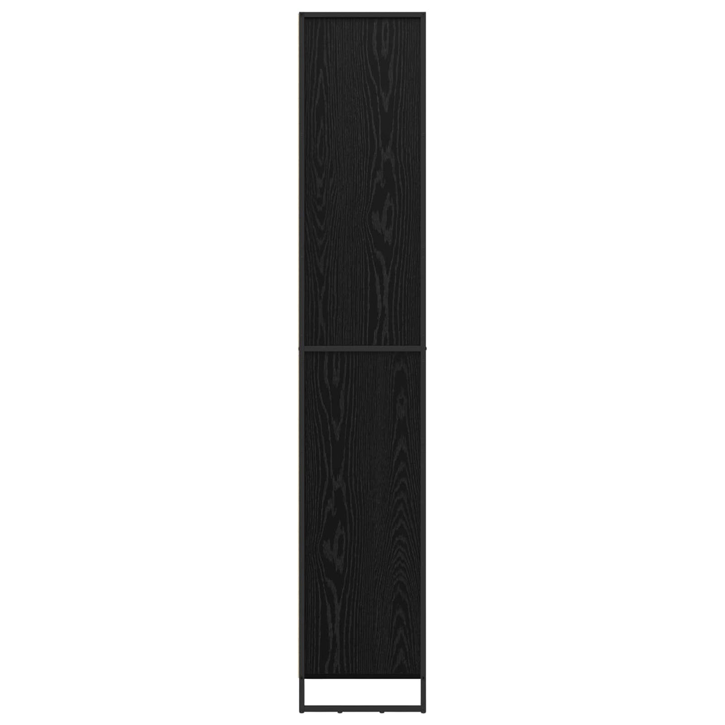 Høye Skap Svart Eik 79 x 36 x 200 cm Konstruert tre