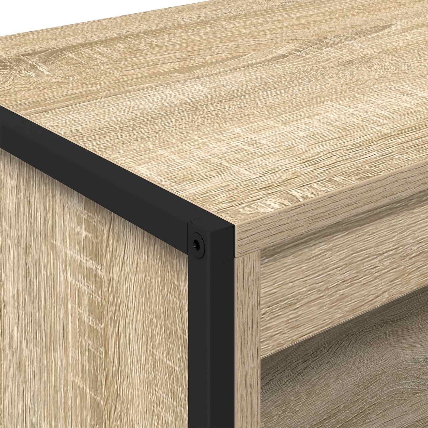Høye Skap Sonoma 79 x 36 x 200 cm Konstruert tre