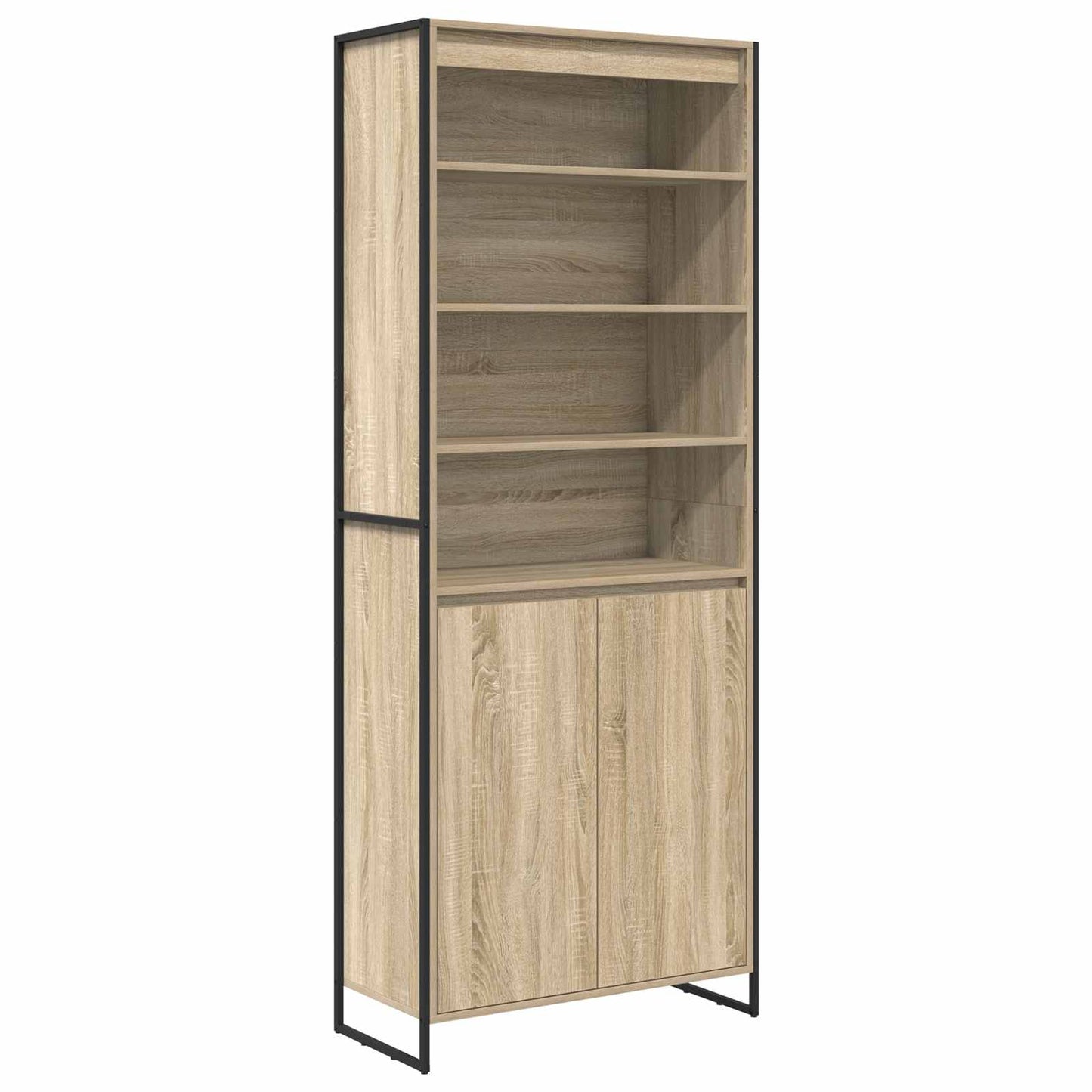 Høye Skap Sonoma 79 x 36 x 200 cm Konstruert tre