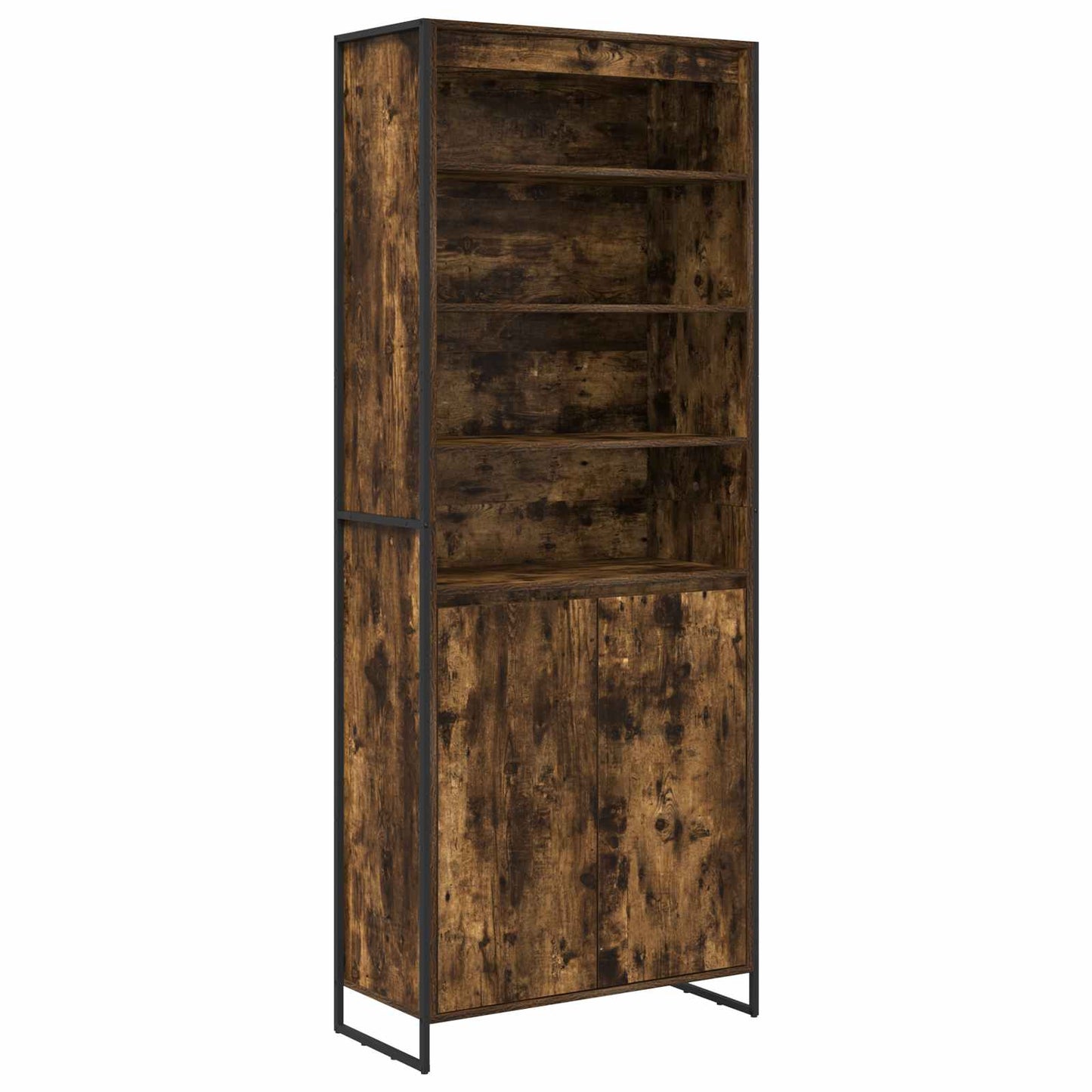Høye Skap Røyk Eik 79 x 36 x 200 cm Konstruert tre
