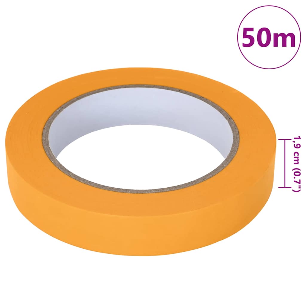 Maler Maskeringstape 24 pcs Gul 19mm x 50m Papir