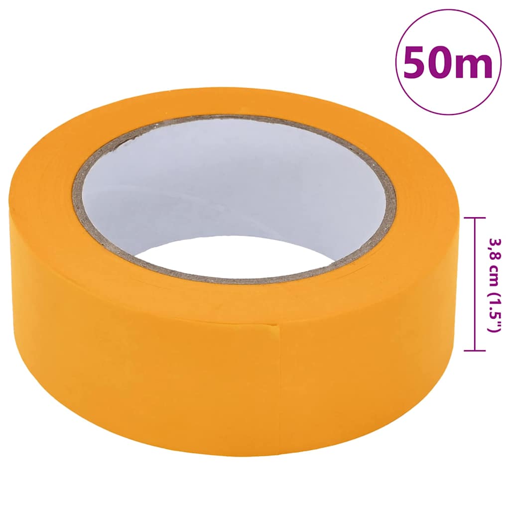 Maler Maskeringstape 12 pcs Gul 38mm x 50m Papir