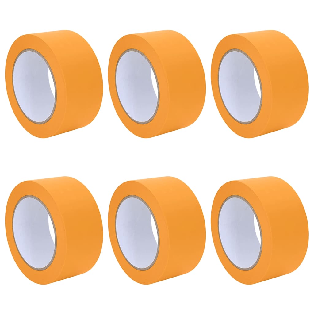 Maler Maskeringstape 6 pcs Gul 50mm x 50m Papir