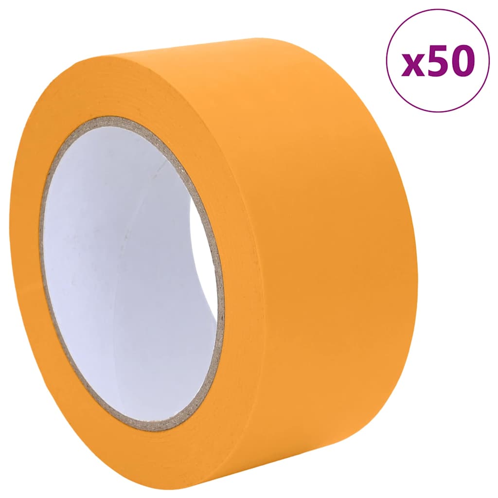 Maler Maskeringstape 50 pcs Gul 50mm x 50m Papir