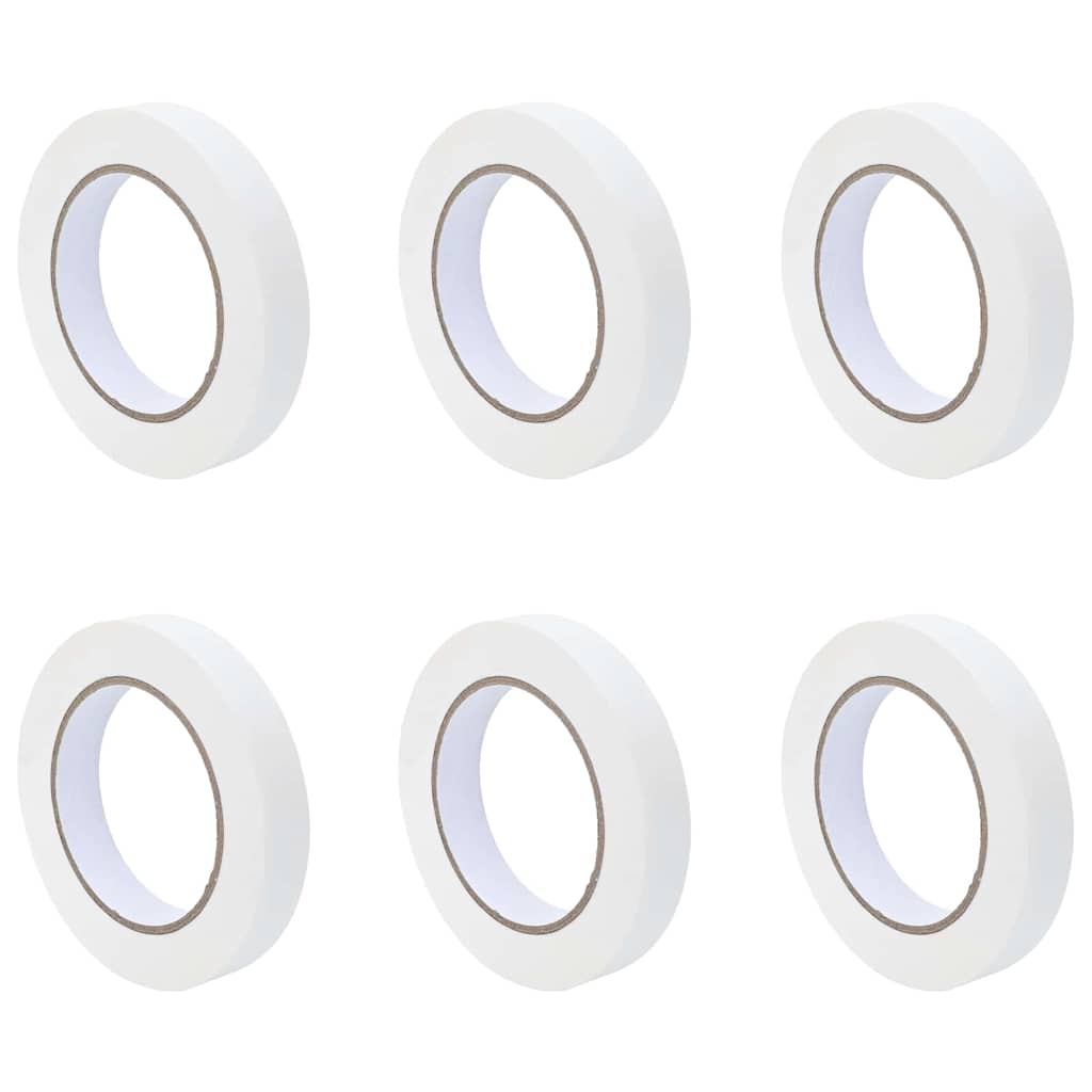 Maler Maskeringstape 6 pcs Hvit 19mm x 50m Papir