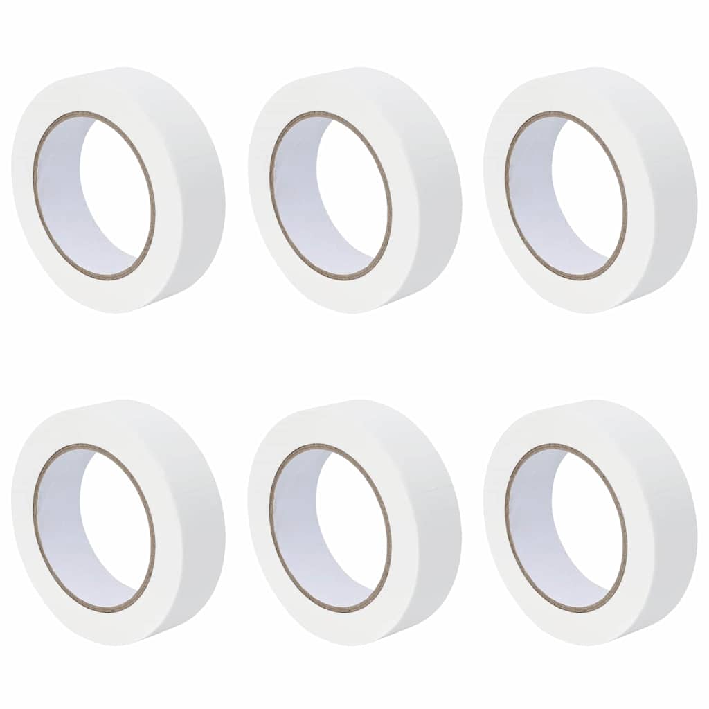 Maler Maskeringstape 6 pcs Hvit 30mm x 50m Papir