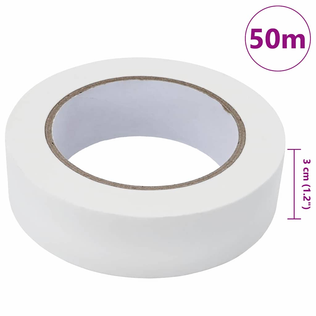 Maler Maskeringstape 24 pcs Hvit 30mm x 50m Papir