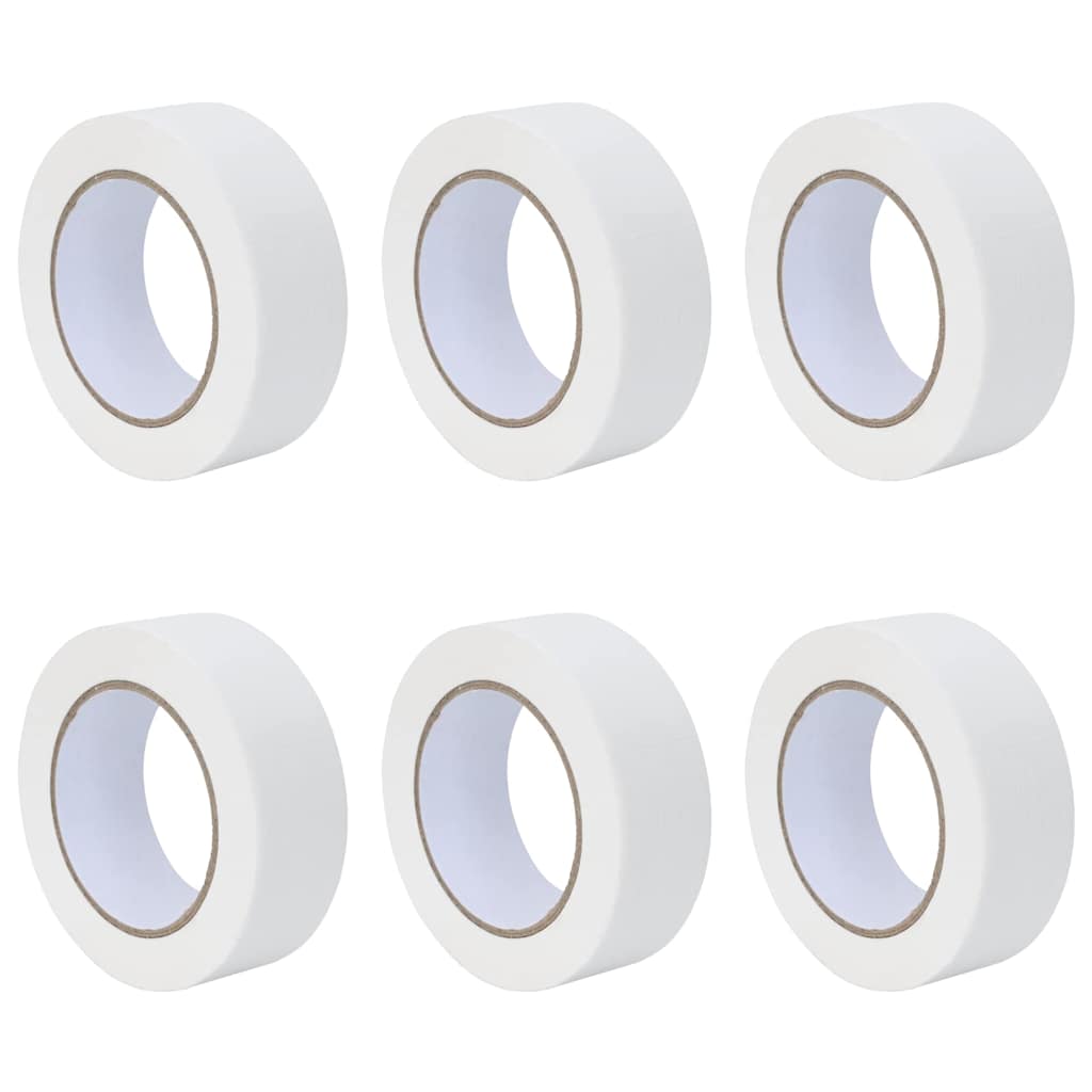 Maler Maskeringstape 6 pcs Hvit 38mm x 50m Papir