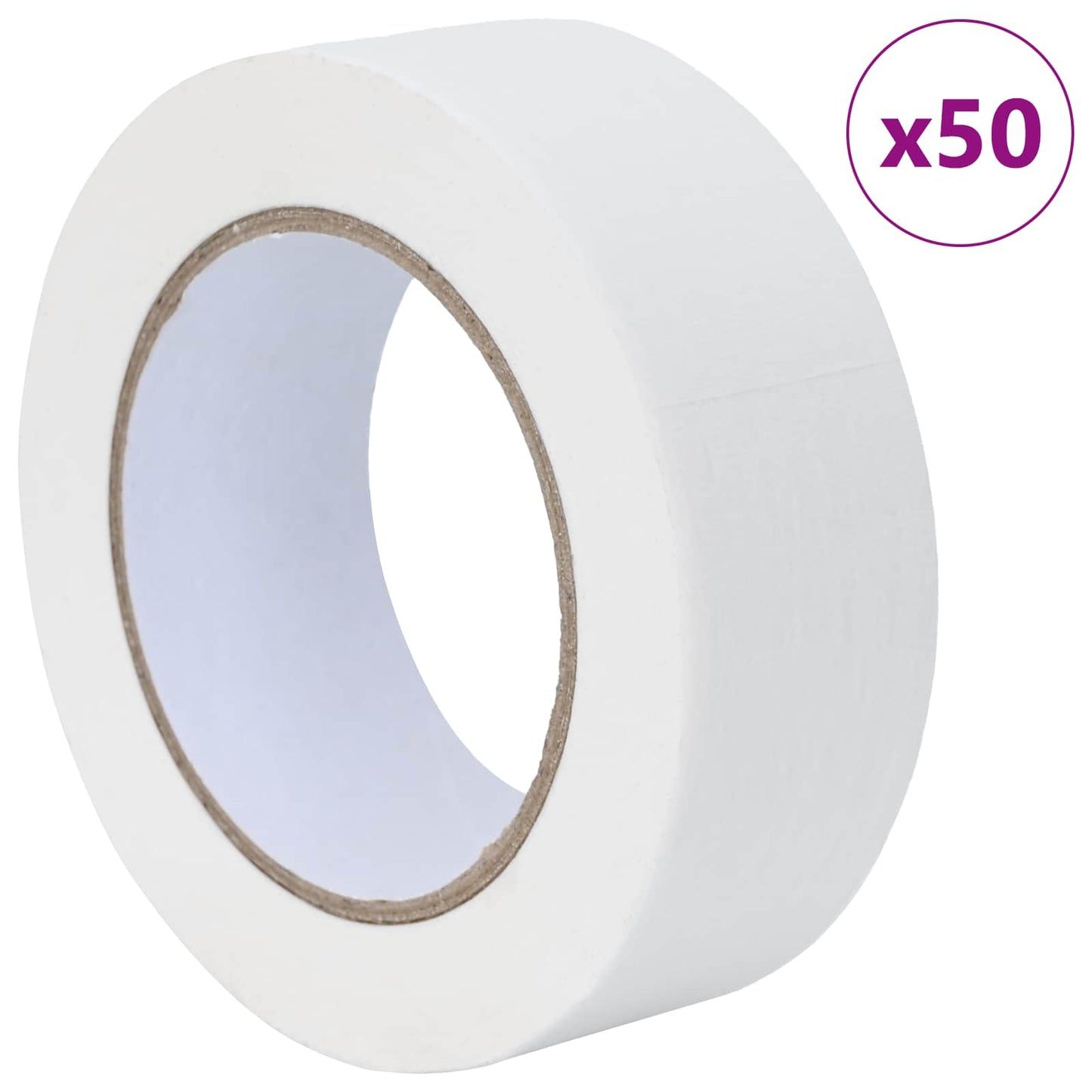 Maler Maskeringstape 50 pcs Hvit 38mm x 50m Papir