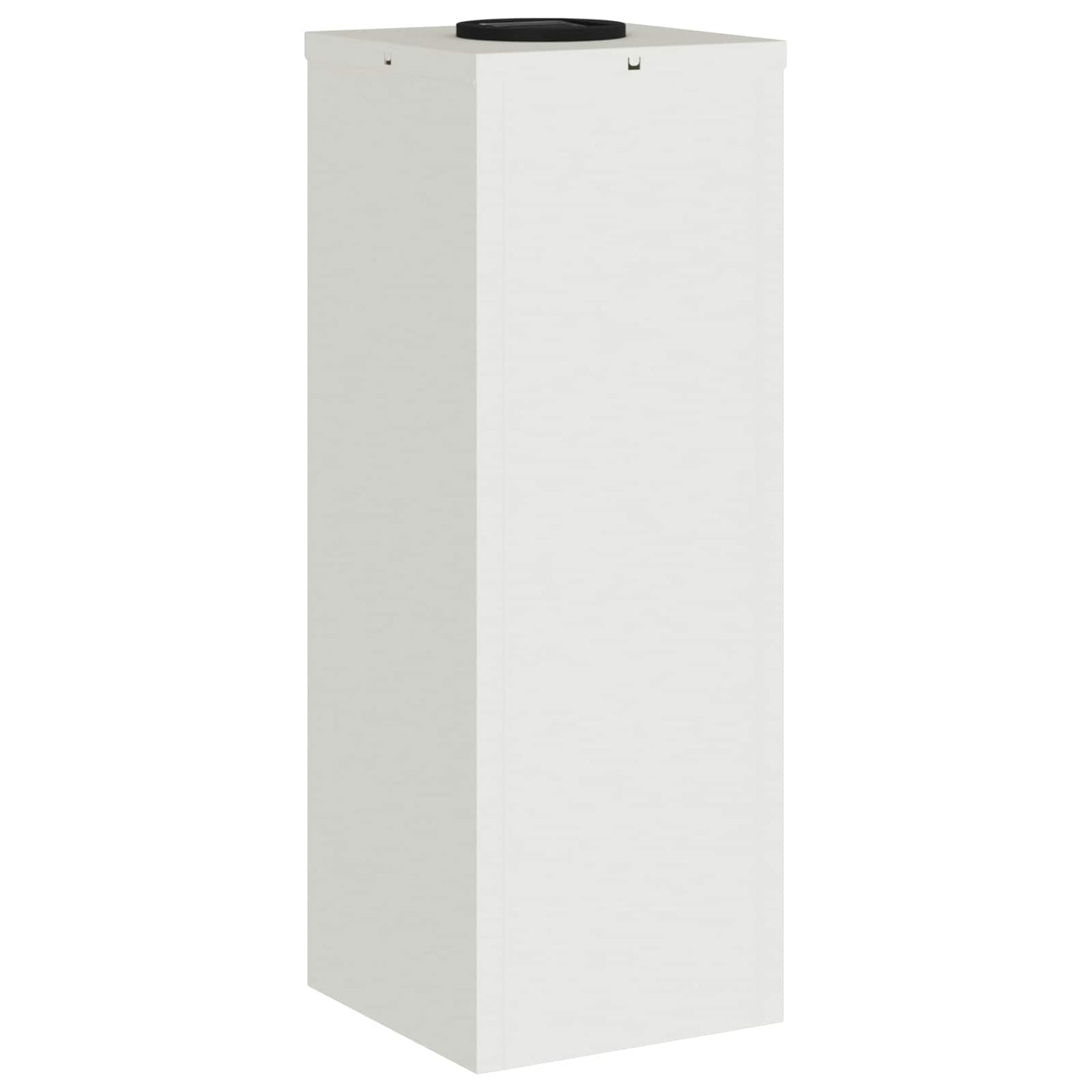 Solcelle LED Stibelys 2 pcs Hvit Kaldvalset stål