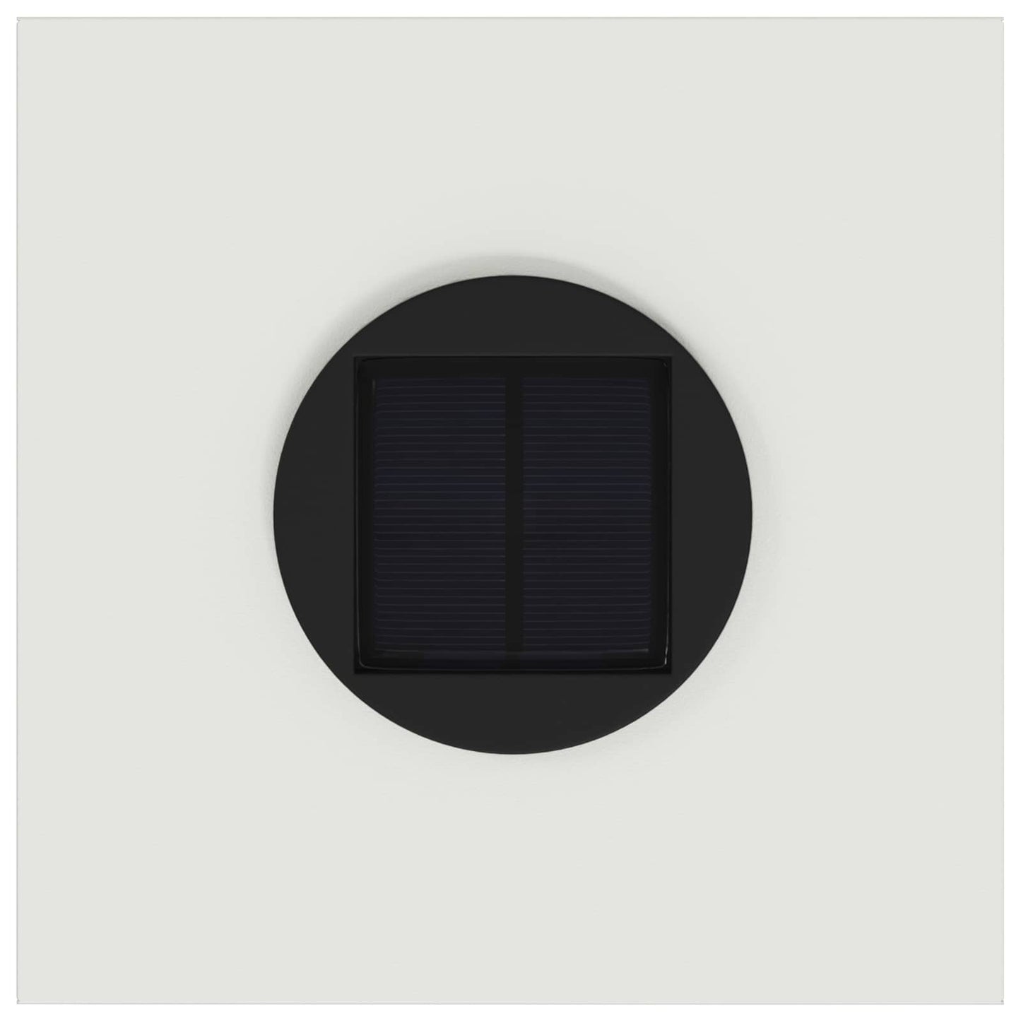 Solcelle LED Stibelys 2 pcs Hvit Kaldvalset stål