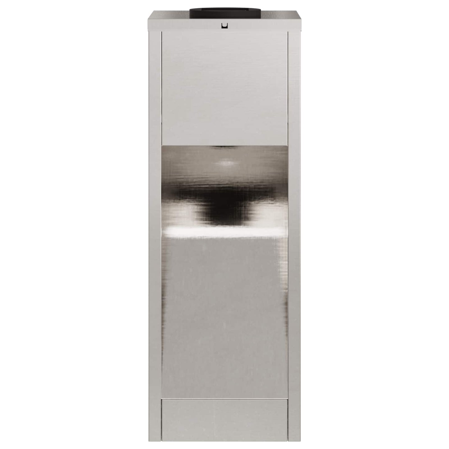 Solcelle LED Stibelys 2 pcs sølv Rustfritt Stål